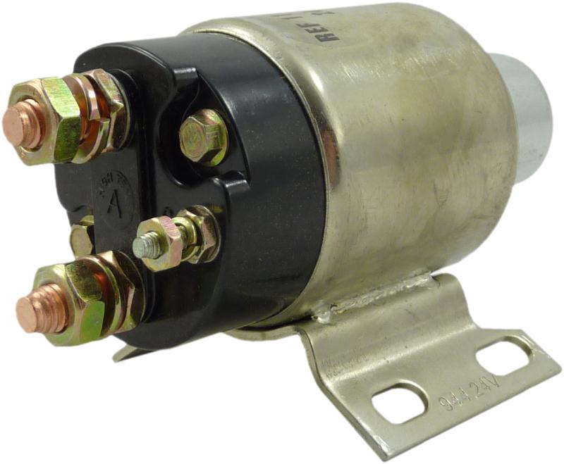 6640-165 *NEW* Premium Solenoid for Delco 30MT Starter 24V 3 Terminal