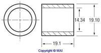 6-19110PF *NEW* Bushing for Delco Starters 14.34x19.1x19.1