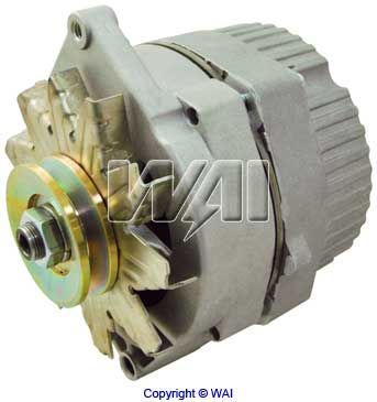 15 SI, 12V, 3-Wire, Alternator with Pulley - Seaboard Marine