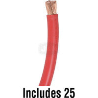 DKA04604 6GA Red B+ Cable 25' Spool