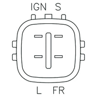 8090-4593 *NEW* Regulator for Denso 12V 4 Pin