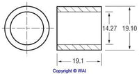 6-19110A *NEW* 1X Undersize Bushing for Delco DE/CE 14.2x19.1x19.05