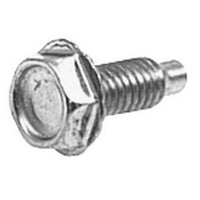 9640-4038 *NEW* Serrated Flange Hex Bolt 10-32 x 1/2L Dog Point