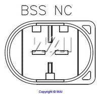 8020-1076 *NEW* Regulator / Brush Holder for Bosch Alternators, BMW 12V